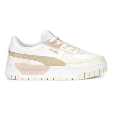 Imagem de PUMA Cali Dream West Coast Tênis feminino plataforma de couro casual - bege, Bege, 40