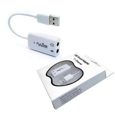 Imagem de Placa De Áudio 7.1 Adaptador P2/usb Fone E Microfone Bm-800 - Waver