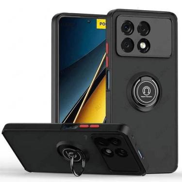 Imagem de Capa Capinha Anel Translucida Compativel Com Xiaomi Poco F6 Pro 5G - G