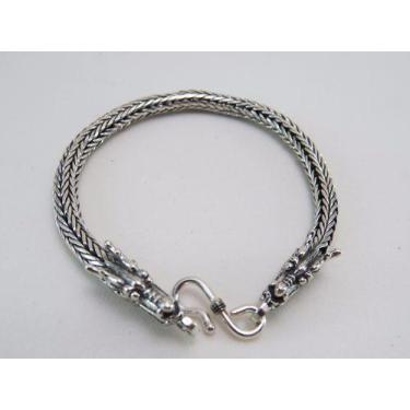 Imagem de Pulseira De Bali Rabo De Rato 5mm Em Prata 925 - DR Joias
