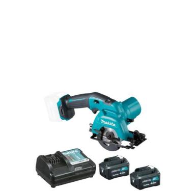 Imagem de Serra Circular Makita 2 Baterias 12v 4ah Hs301dz 85mm Bivolt, Bivolt