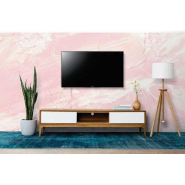 Imagem de Papel de Parede Painel 3D Mármore Rosa Carrara 3,5M Auto Colante Laváv