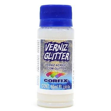 Imagem de Verniz Glitter 60ml - Corfix, 509 CRISTAL