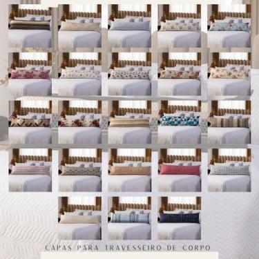 Imagem de Capa Fronha de Xuxão Travesseiro de Corpo Estampada Avulsa 1,45m x 45c