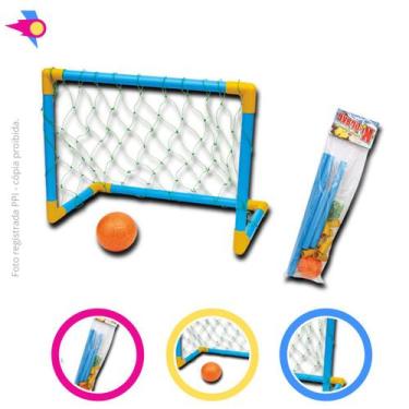 Imagem de Mini trave Infantil Mini Golzinho rede + bola - Artoys