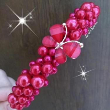 Imagem de Tiara diadema chá revelação Jardim Encantado - Ateliê Linda Ramos , Ja