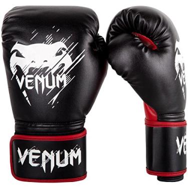Imagem de Venum Luvas de boxe Contender Kids – Preto/Vermelho – 227 g