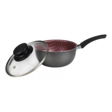 Imagem de Jogo de Panelas Anti Anderente Prime com 8 Peças - Prime Teflon Dona C