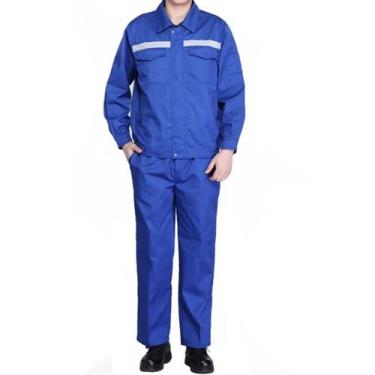 Imagem de Conjunto Uniforme Profissional EPI Segurança Do Trabalho Faixa Refleti