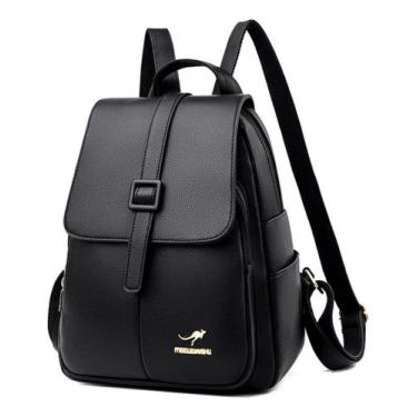 Imagem de Mochila De Costas Feminina Top Reforçada - RioHome, Preto