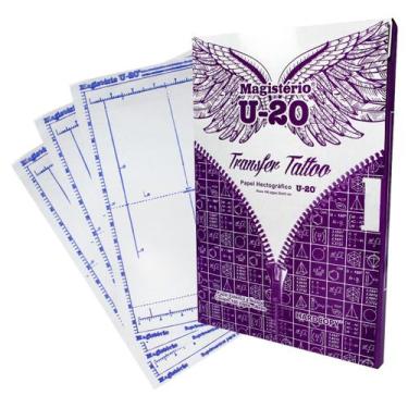 Imagem de Papel Hectográfico Para Tatuagem - 10 Unidades Tattoo - Magistério, Ro