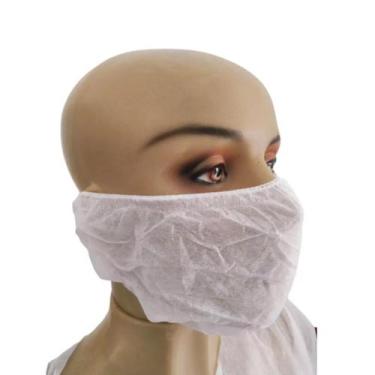 Imagem de Mascara Descartavel Protetor De Barba E Bigode Pct C/100 - POMPOM, BRA