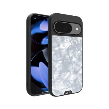 Imagem de Mous Capa para Google Pixel 9 MagSafe compatível - Limitless 5.0 - Prata Pérola - Capa protetora para Pixel 9 - Capa de telefone à prova de choque