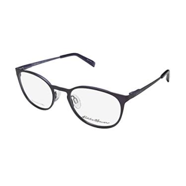 Imagem de Eddie Bauer 32205 óculos/óculos ovais com dobradiças flexíveis de aro completo para mulheres/senhoras (49-19-135, roxo), Roxa, 49-19-135