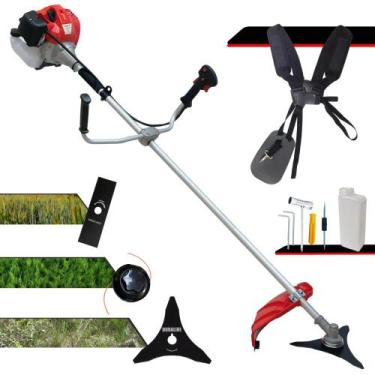 Imagem de Roçadeira Profissional À Gasolina Anmax CG520P-TB 52cc 10.000rpm 2,2HP