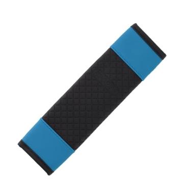 Imagem de Hihaha Capas de cinto de segurança padrão xadrez/mochila almofada de ombro multifuncional capa de cinto de segurança para caminhão carro SUV/conforto respirável couro sintético 6,5 x 23 cm / 1 peça