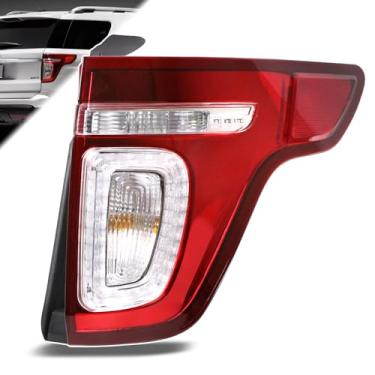 Imagem de Lathsy Luz traseira compatível com Ford Explorer 2011 2012 2013 2014 2015 Substituição do lado direito do passageiro: BB5Z13404C