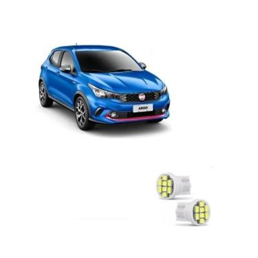 Imagem de Kit Fiat Argo Led T10 Lanterna Meia Luz Posição - Blue lion
