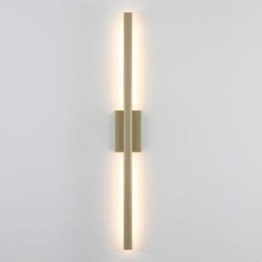 Imagem de Arandela LuminaLux Fit ALX0011 4X2 Led Luz indireta Bivolt, Champanhe 