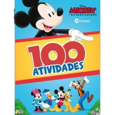 Imagem de Livro Com 100 Atividades - Mickey - 1 unidade - Disney - Rizzo