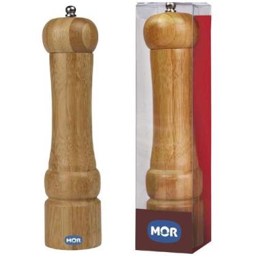 Imagem de Moedor de Pimenta Para Churrasco feito em bamboo 008448 Mor