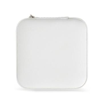 Imagem de Porta Joia Couro De Viagem Luxo Com Divisorias Para Bolsa - ARN, Branc