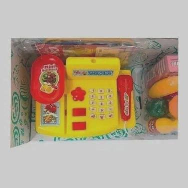Imagem de Caixa Registradora Infantil Com Acessórios Luz e Som.. - toys king