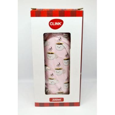 Imagem de Copo Latinha De Inox Squeeze Dupla Inox 300ml Estampado - Clink