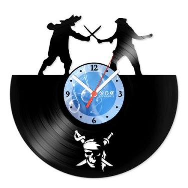 Imagem de Relógio De Parede Disco Vinil Diversos - Duelo de Piratas - VDI-386 - 