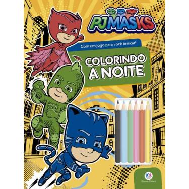 Imagem de Livro - Pj Masks: Colorindo a noite