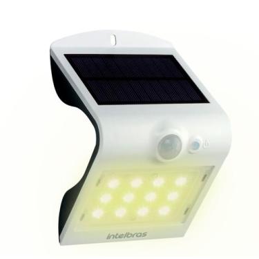 Imagem de Arandela Solar Integrada Asi 220 Br Luz Amarela 4842810 - INTELBRAS