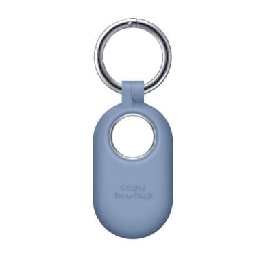 Imagem de Capa Silicone com Chaveiro para Galaxy SmartTag2 - Samsung, Azul