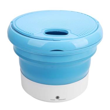 Imagem de Portátil Dobrável Ng Hine Multifuncional Sm Lavanderia Wa para Derwear Calças Meias e - Economia de Espaço e Conveniente Dobrável Wa para Viagens e Uso Doméstico (Azul)