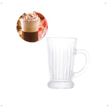 Imagem de Taça para capuccino de vidro Diamond  210ML - LYOR