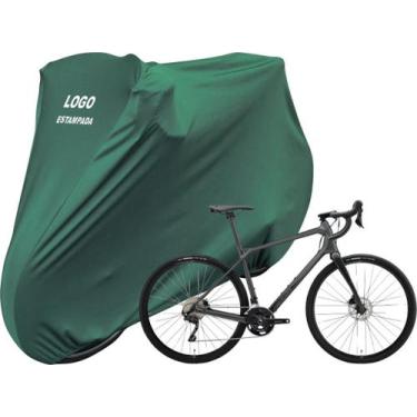 Imagem de Capa Protetora Para Bike Com Logo Merida Silex 4000 Gravel - Mz, Verde