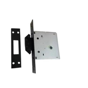 Imagem de Fechadura para portas de correr com bico duplo 5006 Preta Arouca