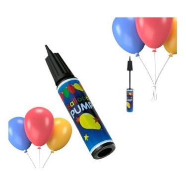 Imagem de Bomba Inflador De Ar Balões Bexigas Bombinha Balão Piscina - WELLMIX, 