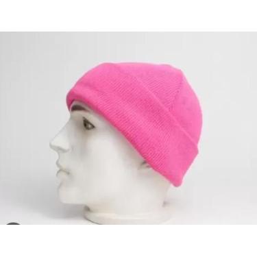 Imagem de Gorro Liso Touca Térmica Tricot De Inverno Básico Casual Unissex pietr