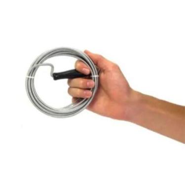 Imagem de Desentupidor Tubulação Manual Flexível Aço Cano Ralo 1.5M - Riossport 