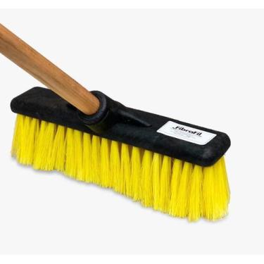 Imagem de Vassoura De Lavar Onibus Nylon Fina Plástica 30 Cm Sem Cabo - Fibrafil
