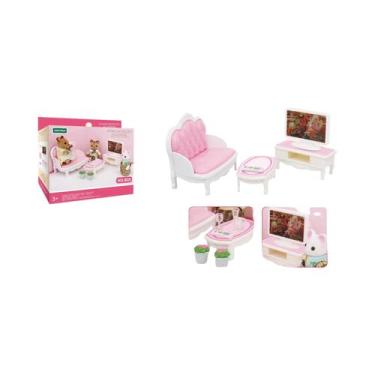 Imagem de Mini Coelho Villa - Conjunto de Móveis para Meninas - Brinquedo de Faz
