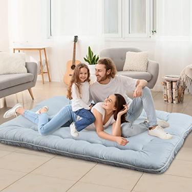 Imagem de MIRUO Colchão Futon Japonês Colchão Colchões de Acampamento para Barracas Almofada de Colchão Futon Almofadas de Colchão Tamanho Twin Colchão de Piso para Crianças Carro Camping Colchão Japonês