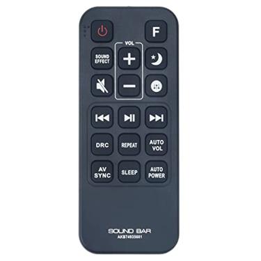 Imagem de AKB74935601 Substituir Soundbar controle remoto adequado para sistemas de alto-falante LG Sound Bar Home Theater SH7B SH7 SH8 SH8B