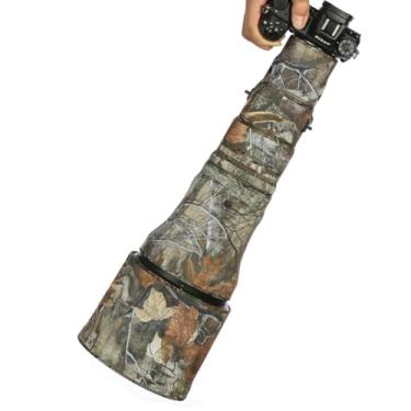 Imagem de CHASING BIRDS Capa protetora à prova de chuva para Nikon Z 800 mm f/6.3 VR S à prova de chuva (camuflagem florestal, com 1,4X TC)