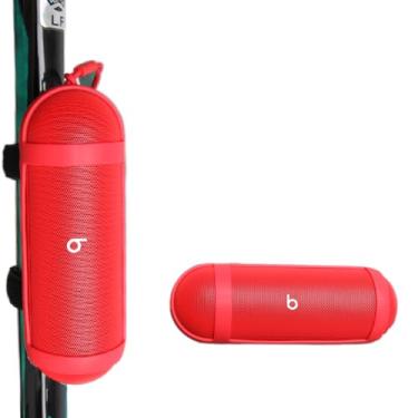 Imagem de Hermitshell Capa de transporte de silicone para Beats Pill (versão 2024) - Alto-falante Bluetooth portátil