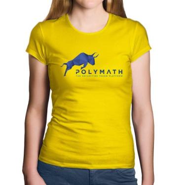 Imagem de Baby Look Algodão Polymath The Securities Token Platform - Foca na Mod