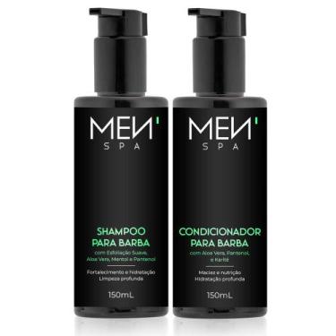Imagem de Shampoo Esfoliante + Condicionador para Barba 150mL Menspa