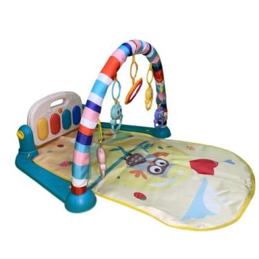 Imagem de Tapete Piano Musical Infantil Com Luz E Som Coruja - HK Brinquedos