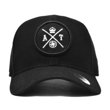 Imagem de Boné Snapback Atrevidu's Country Agro Fitão Preto, Preto, Único