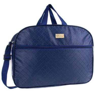Imagem de Bolsa Saída Maternidade Grande Menino/Menina Multifunção - rallory, Az